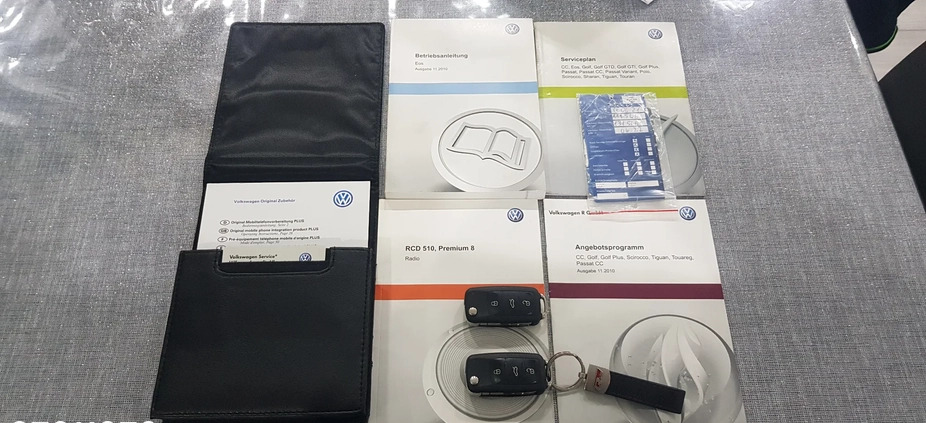 Volkswagen Eos cena 36500 przebieg: 134800, rok produkcji 2011 z Września małe 781